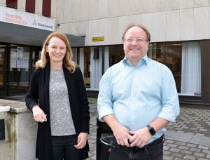 Porträtt Mats Berntsson och Linda Andersson